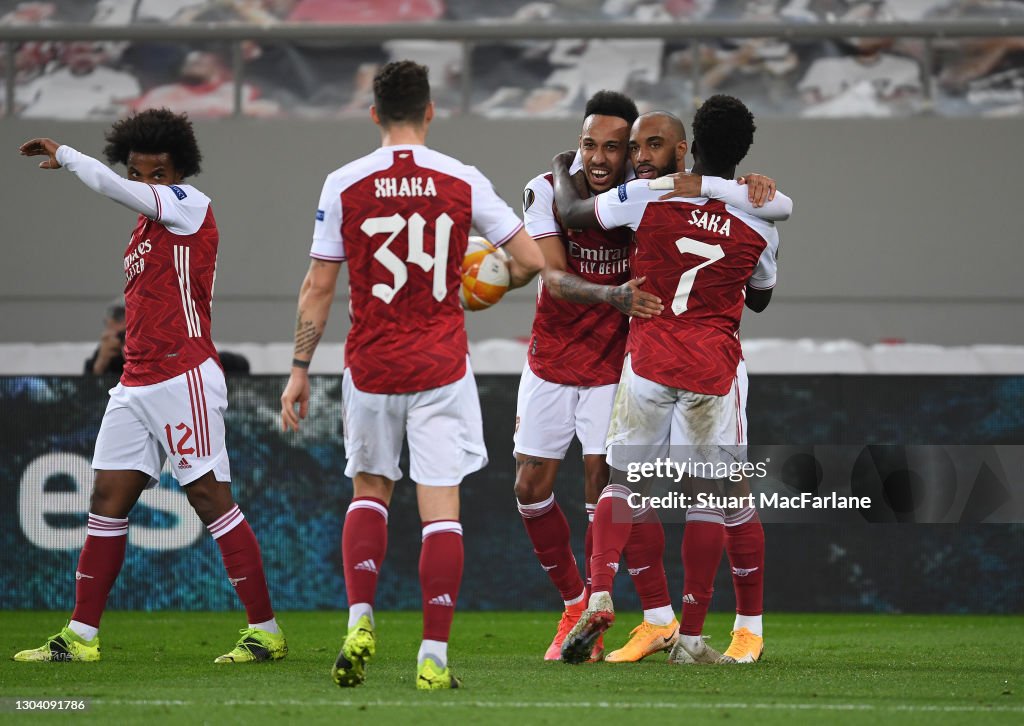 Arsenal FC v SL Benfica - UEFA Europa League Round Of 32 Leg Two