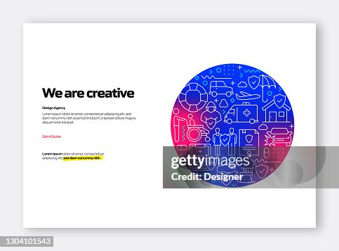 Insurance Pattern Insurance Related Pattern Design Template Vector Illustration High-Res ...