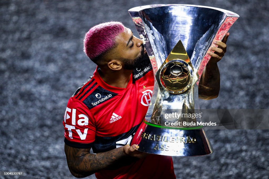 Brasileirao Series A: Sao Paulo v Flamengo Play Behind Closed Doors Amidst the Coronavirus (COVID - 19) Pandemic