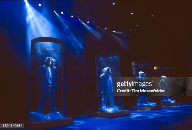 Degrees perform at Shoreline Amphitheatre on July 31, 1999 in Mountain View, California.