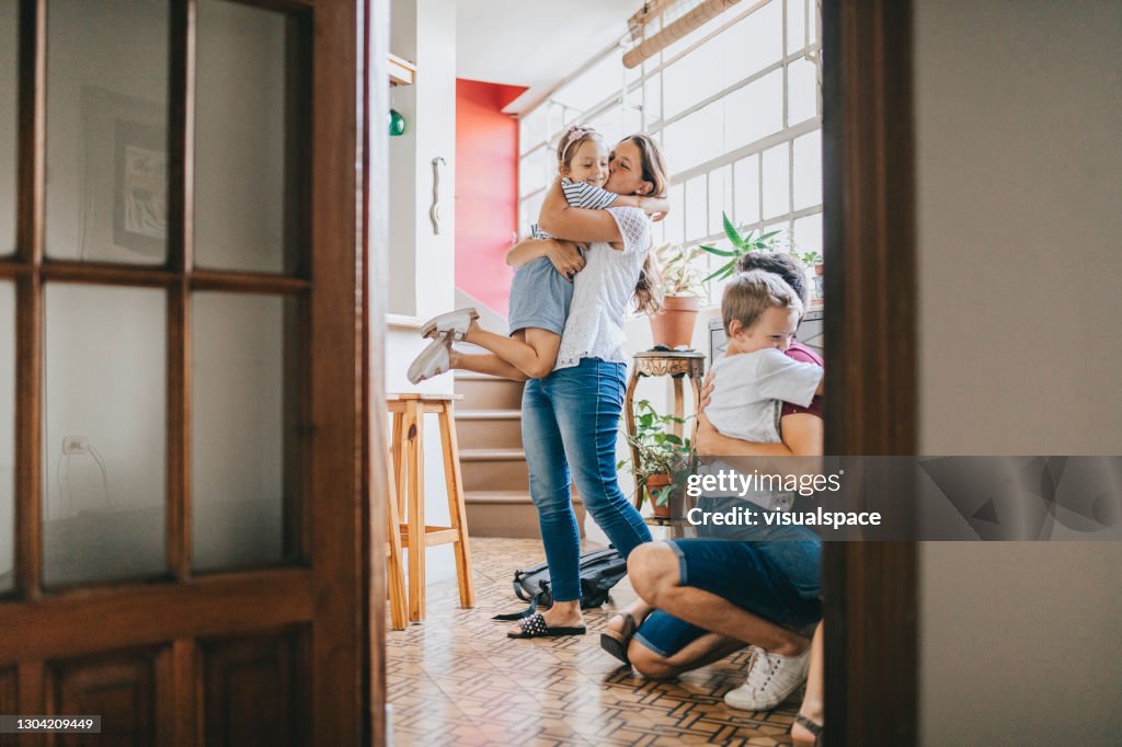 Family time at home