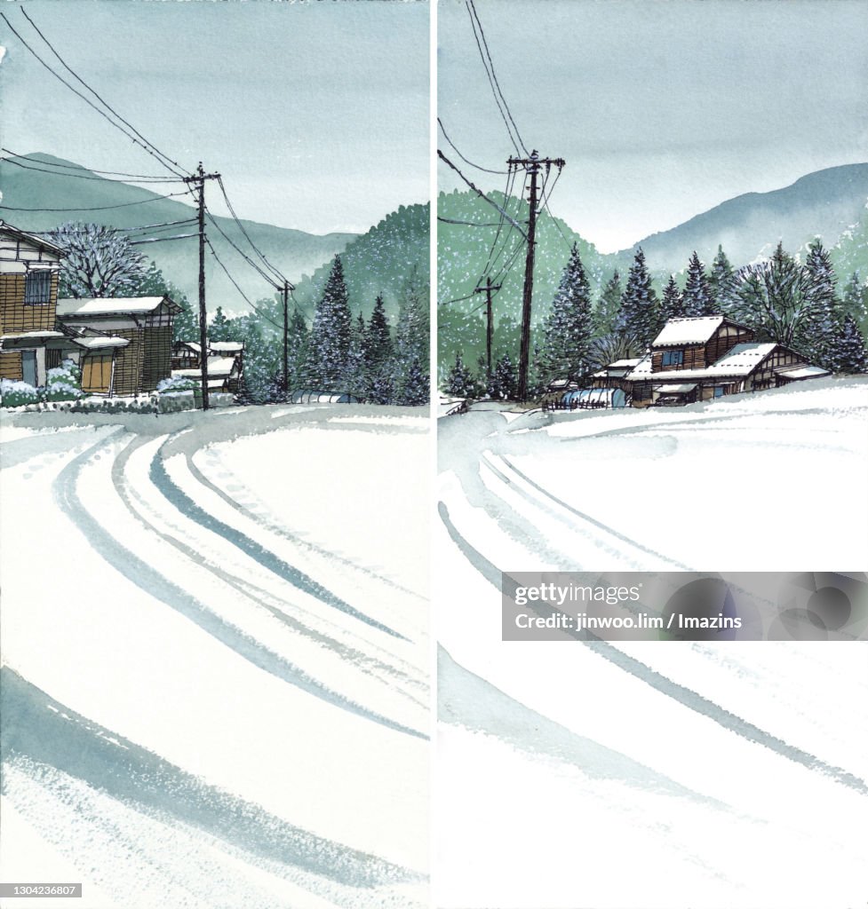 Tsumago-juku, Nagano, Japan