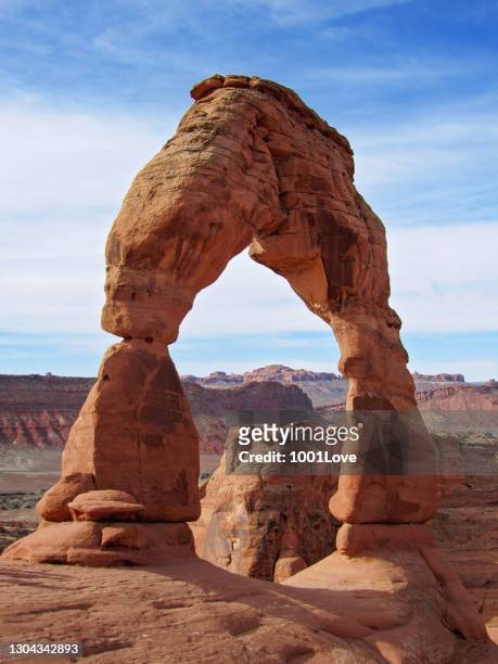 the arches national park in utah, united states - utah stock pictures, royalty-free photos & images