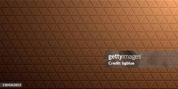 abstract brown background - geometric texture - chocolate background stock illustrations