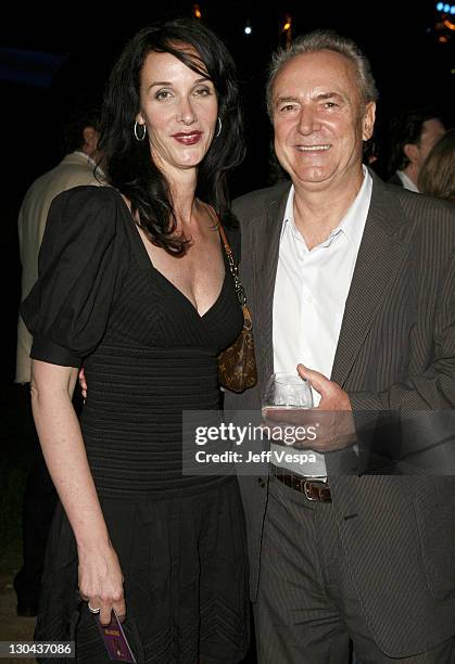 Rolf Mittweg and Julie Ruthenbeck during 2007 Cannes Film Festival - New Line 40th Anniversary "Golden Compass" Party in Cannes, France.