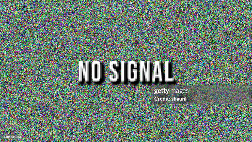 No Screening 8k No Signal Screen High-Res Vector Graphic - Getty Images