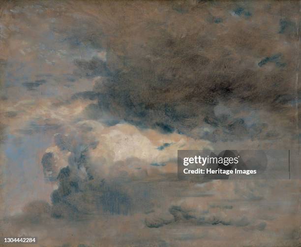 Study of Clouds - Evening, August 31st, 1822. Artist John Constable.