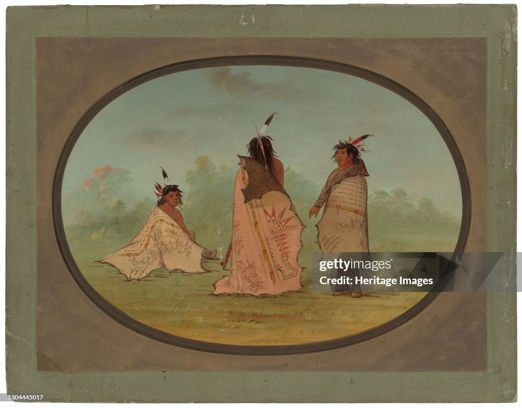 Three Blackfoot Men