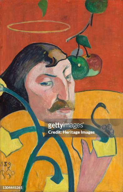 Self-Portrait, 1889. Artist Paul Gauguin.