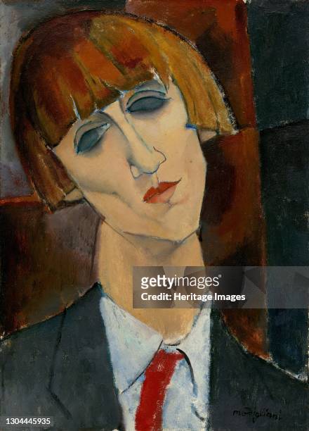 Madame Kisling, c. 1917. Artist Amadeo Modigliani.