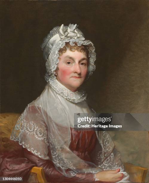 Abigail Smith Adams , 1800/1815. Artist Gilbert Stuart.