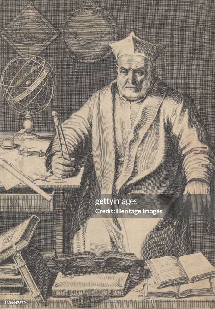 Portrait Of Cardinal Christopher Clavius
