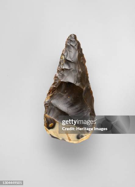 Biface, Acheulean 000-200,000 B.C. Artist Unknown.