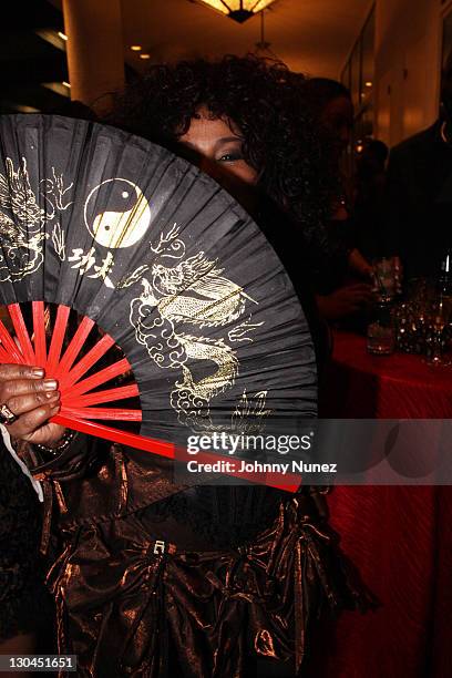 Chaka Khan attends 11th Annual Uniting Nations Awards viewing and dinner after party at the Beverly Hilton hotel on March 7, 2010 in Beverly Hills,...