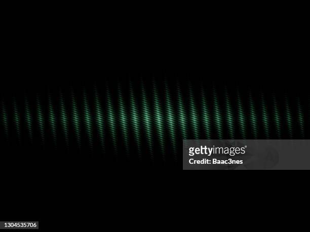 radio waves - abstract digital art - audio graph stock pictures, royalty-free photos & images
