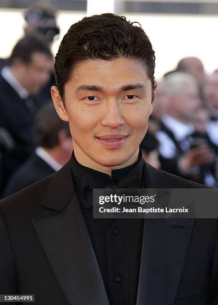 Rick Yune during 2007 Cannes Film Festival - "Zodiac" Premiere at Palais de Festival in Cannes, France.