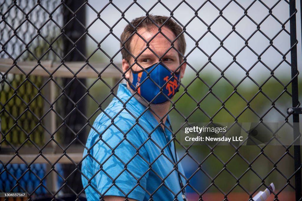 New York Mets Manager Zack Scott During Spring Training