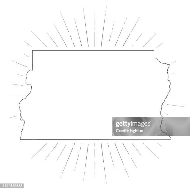 federal district map with sunbeams on white background - distrito federal brasilia stock illustrations