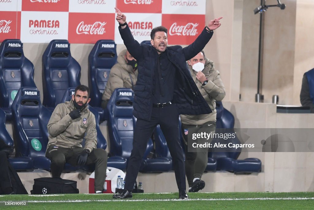 Villarreal CF v Atletico de Madrid - La Liga Santander