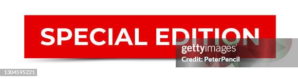 special edition - sticker, banner, label, ribbon template. vector stock illustration - limited edition stock illustrations