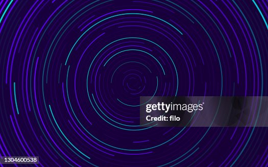 Circling Abstract Tech Zoom Background High-Res Vector Graphic - Getty ...