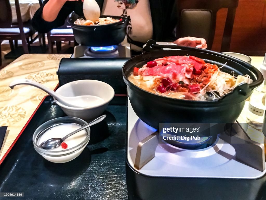 Mini hotpot lunch meals, Hokkien braised noodle style