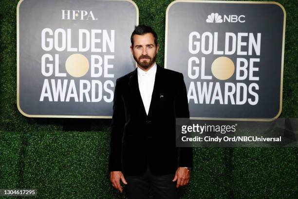 78th Annual GOLDEN GLOBE AWARDS -- Pictured: Justin Theroux attends the 78th Annual Golden Globe Awards held at The Rainbow Room and broadcast on...