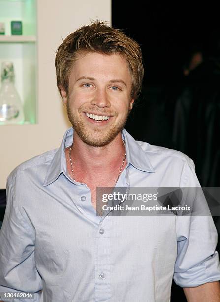 Kaj-Erik Erikson arrives at the Crest + Scope People's Choice nomination announcement at Area Nightclub on November 8, 2007 in West Hollywood,...