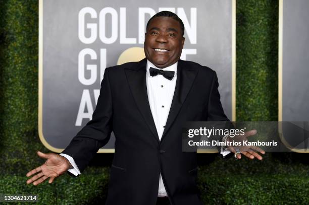 Tracy Morgan attends the 78th Annual Golden Globe® Awards at The Rainbow Room on February 28, 2021 in New York City.