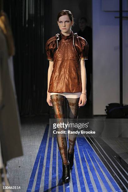 Mercedes Benz Fashion Week Fall 2007 Shelly Steffee Runway Photos and ...