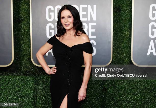 78th Annual GOLDEN GLOBE AWARDS -- Pictured: Catherine Zeta-Jones attends the 78th Annual Golden Globe Awards held at The Rainbow Room and broadcast...