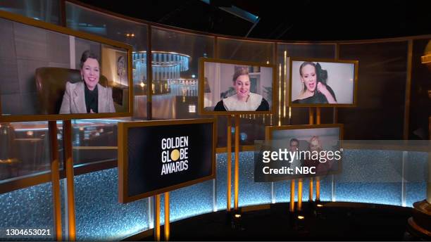 78th Annual GOLDEN GLOBE AWARDS -- Pictured in this screengrab released on February 28, Best Performance by an Actress in a Television Series – Drama...