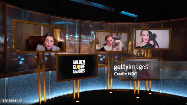 78th Annual GOLDEN GLOBE AWARDS -- Pictured in this screengrab released on February 28, Best Performance by an Actress in a Television Series – Drama...