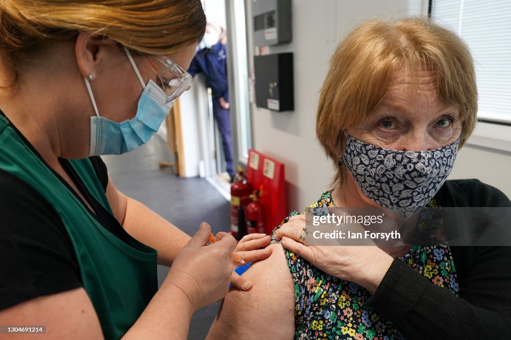 Fourth Large Vaccination Centre Opens In North East England