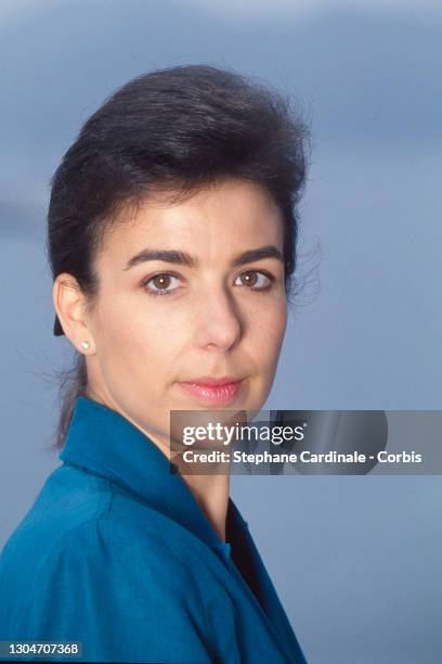 Carole Amiel attends « Montand » Photocall during the 47th Annual Cannes Film Festival on May, 1994 in Cannes, France.