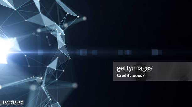 digital connection network background with copy space - sharing digital information stock illustrations