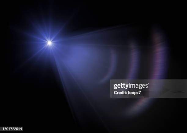 light and lens flare - flashlight beam stock illustrations