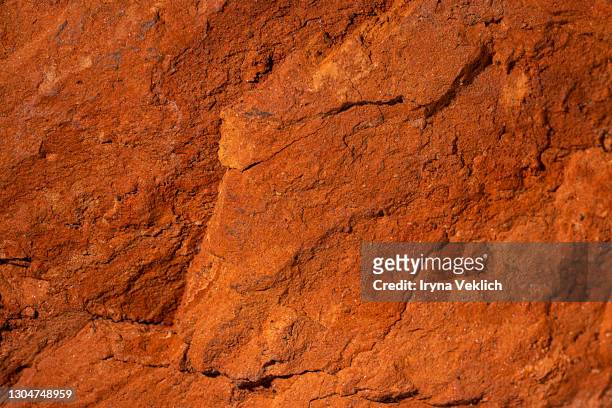 terracotta texture surface. - mars planet stock pictures, royalty-free photos & images