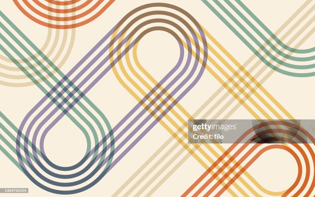 Overlap Blend Abstract Lines
