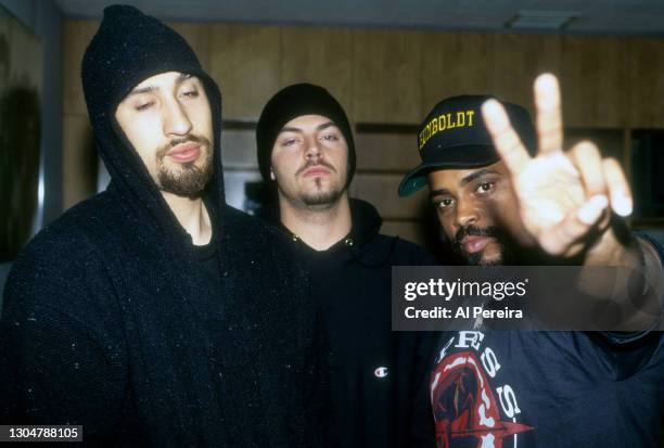 Rap group Cypress Hill appear in a portrait taken on October 30, 1991 in New York City.