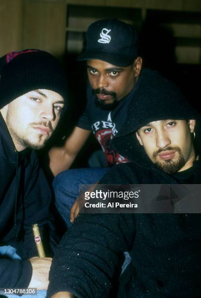 Rap group Cypress Hill appear in a portrait taken on October 30, 1991 in New York City.