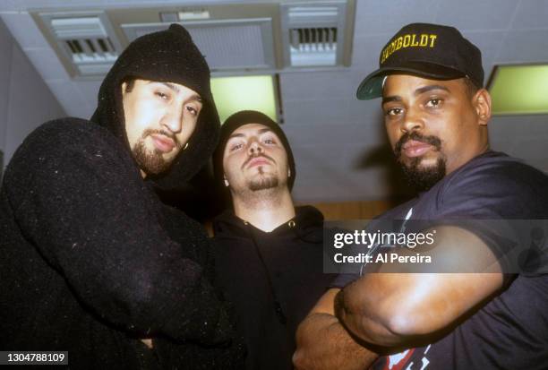 Rap group Cypress Hill appear in a portrait taken on October 30, 1991 in New York City.