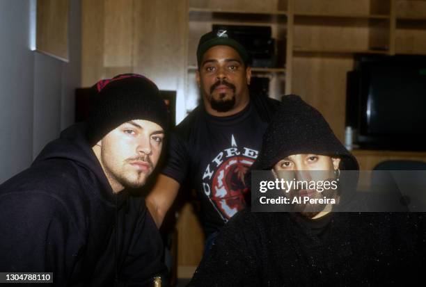 Rap group Cypress Hill appear in a portrait taken on October 30, 1991 in New York City.