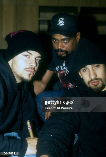 Rap group Cypress Hill appear in a portrait taken on October 30, 1991 in New York City.