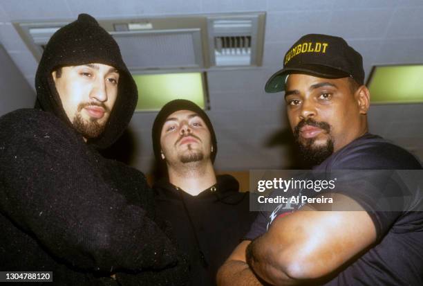 Rap group Cypress Hill appear in a portrait taken on October 30, 1991 in New York City.