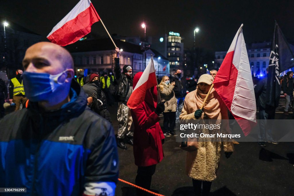 Far-Right Gather On Anti-Communist Soldier Remembrance Day