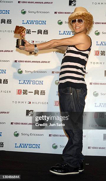 Ozma, winner of Best Male Video and Best Dance Video