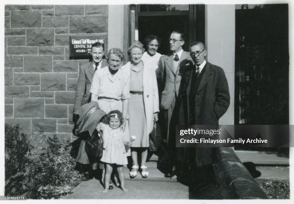 Edward Tull Warnock with Family