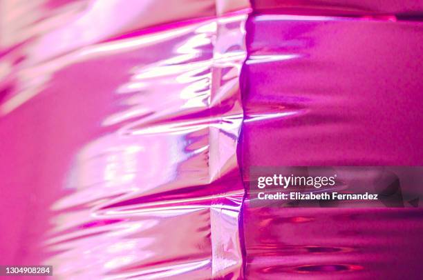 full frame of pink helium balloon - helium balloon stock pictures, royalty-free photos & images