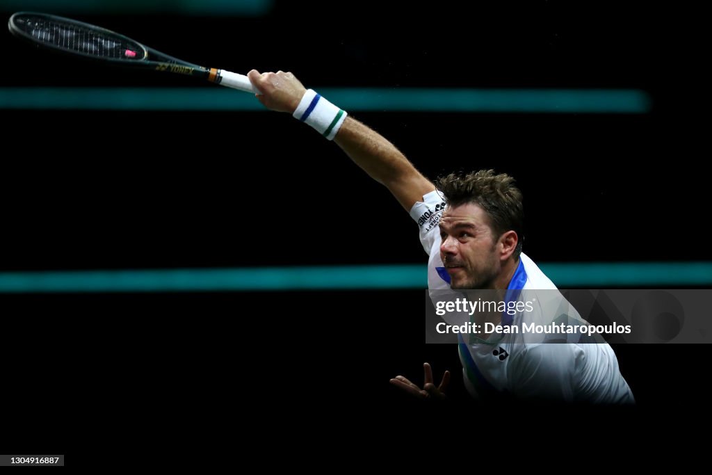48th ABN AMRO World Tennis Tournament - Day Two